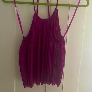Urban Outfitters (kimchi blue) fuchsia cropped cami tank